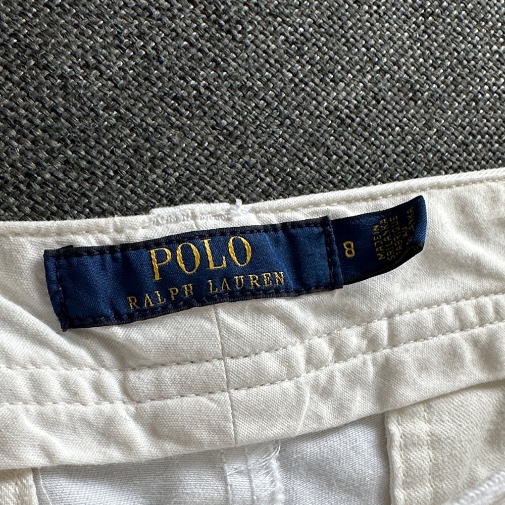 Ralph Lauren Classic White Women's Shorts - Picture 3 of 10